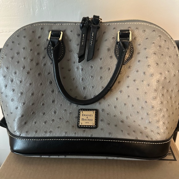 Dooney & Bourke Bags Dooney And Bourke Ostrich Leather Bag Poshmark